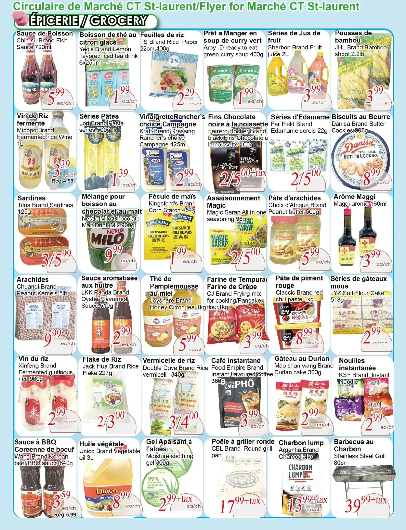 Page 3 de la circulaire Marché C&T St-Laurent