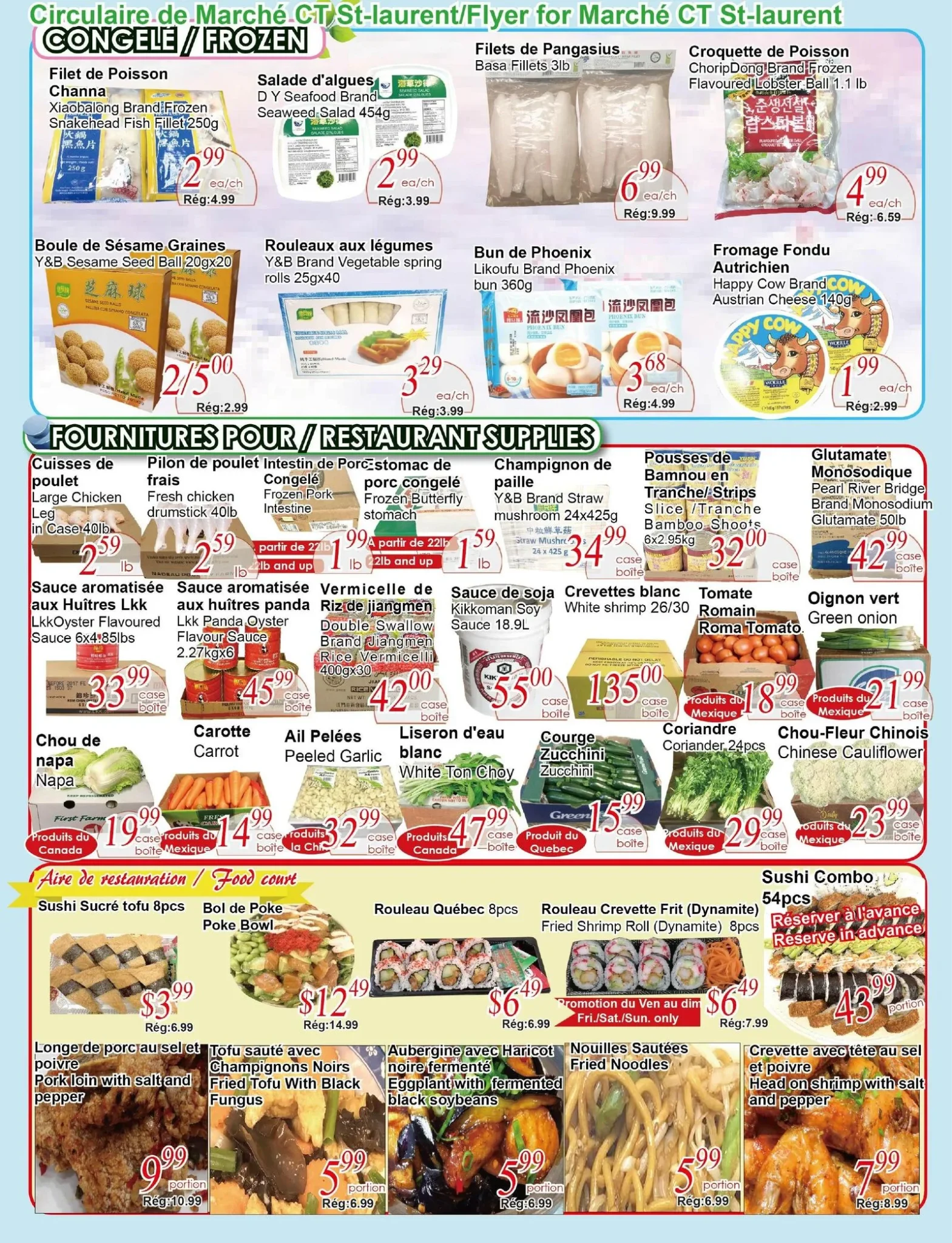 Page 4 de la circulaire Marché C&T St-Laurent