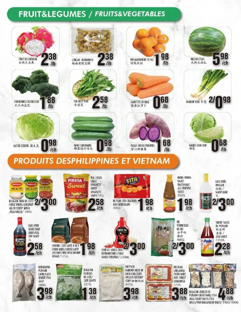 Page 2 de la circulaire Marché Newon Jean-Talon