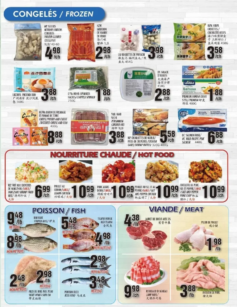 Page 3 de la circulaire Marché Newon Jean-Talon