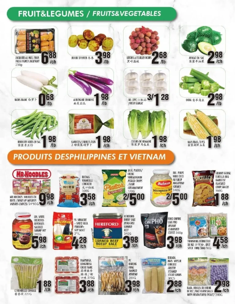 Page 2 de la circulaire Marché Newon Jean-Talon