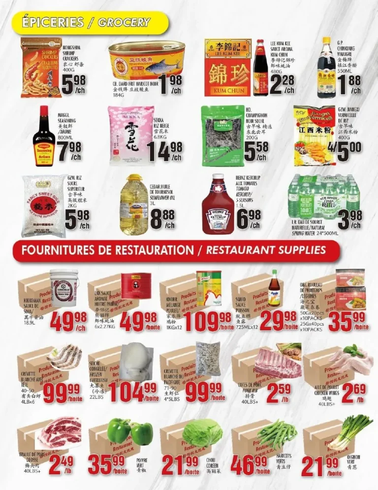 Page 4 de la circulaire Marché Newon Jean-Talon