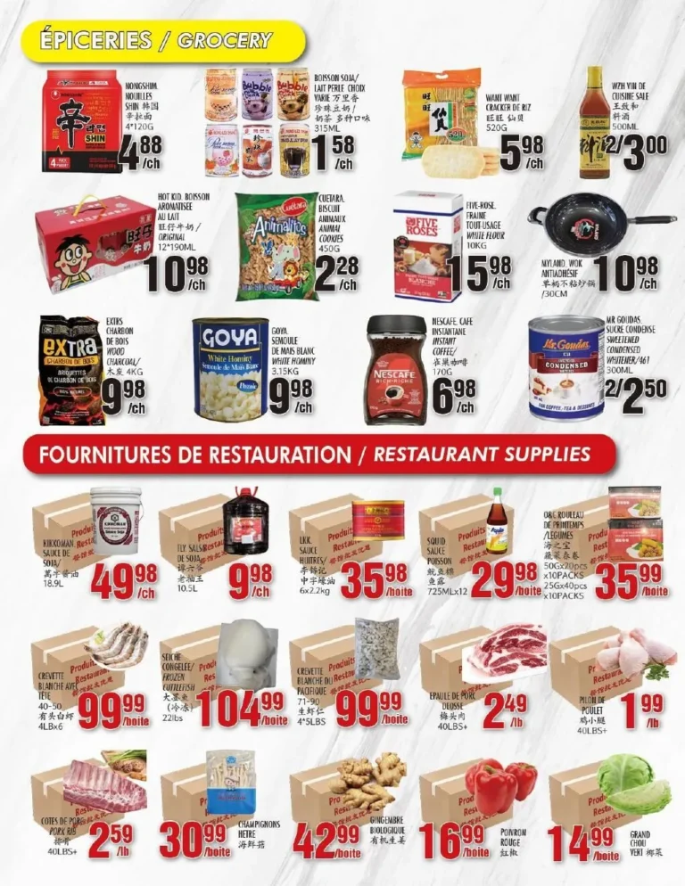 Page 4 de la circulaire Marché Newon Jean-Talon