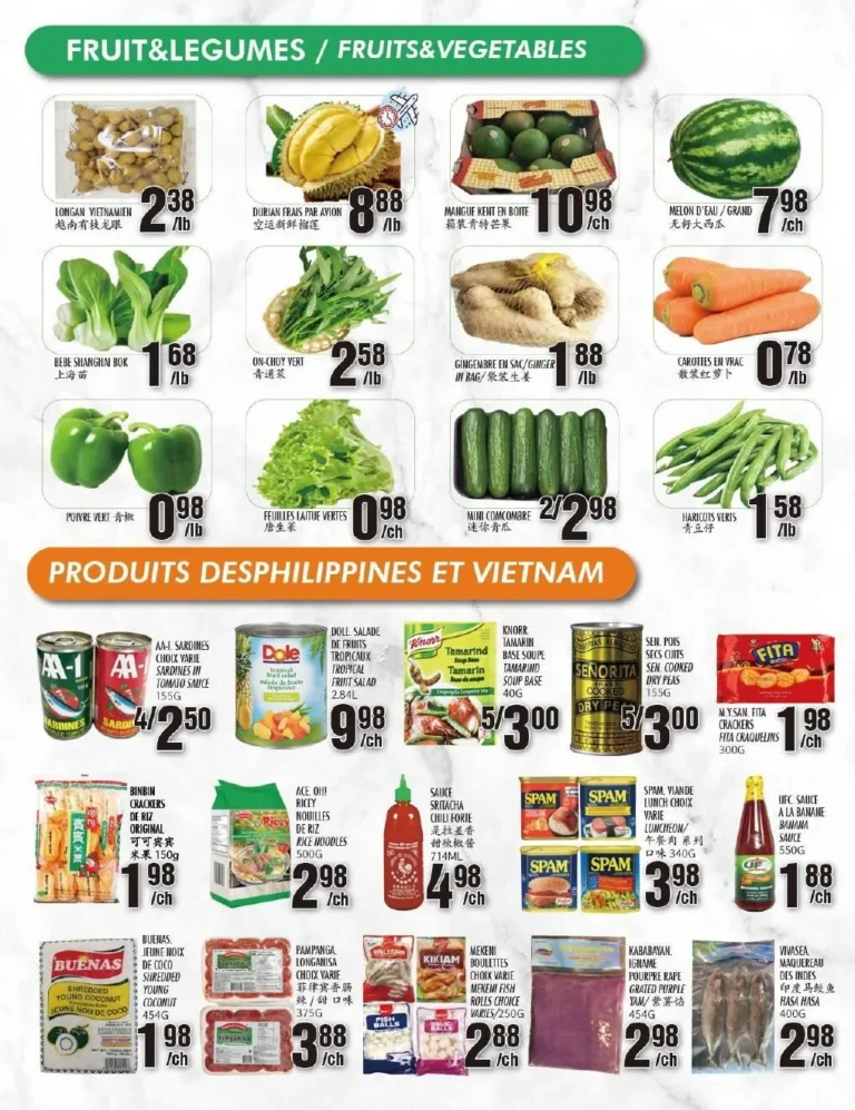 Page 2 de la circulaire Marché Newon Jean-Talon