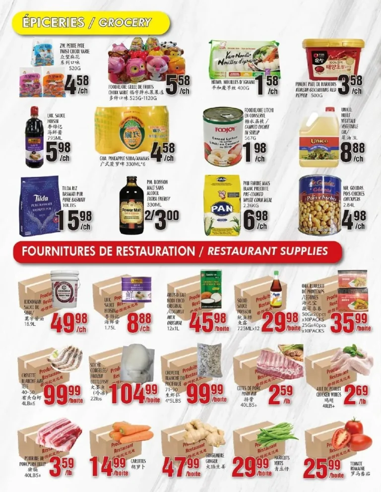 Page 4 de la circulaire Marché Newon Jean-Talon