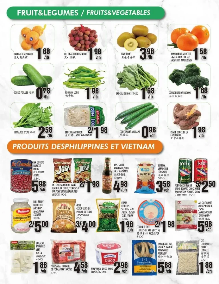 Page 2 de la circulaire Marché Newon Jean-Talon