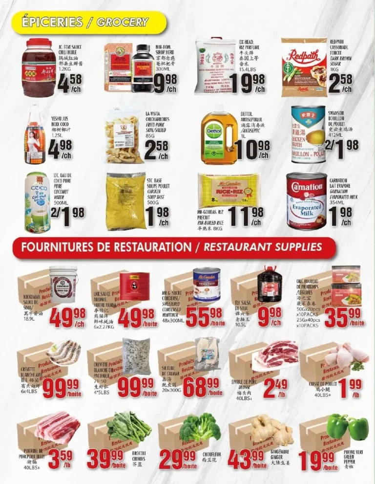 Page 4 de la circulaire Marché Newon Jean-Talon