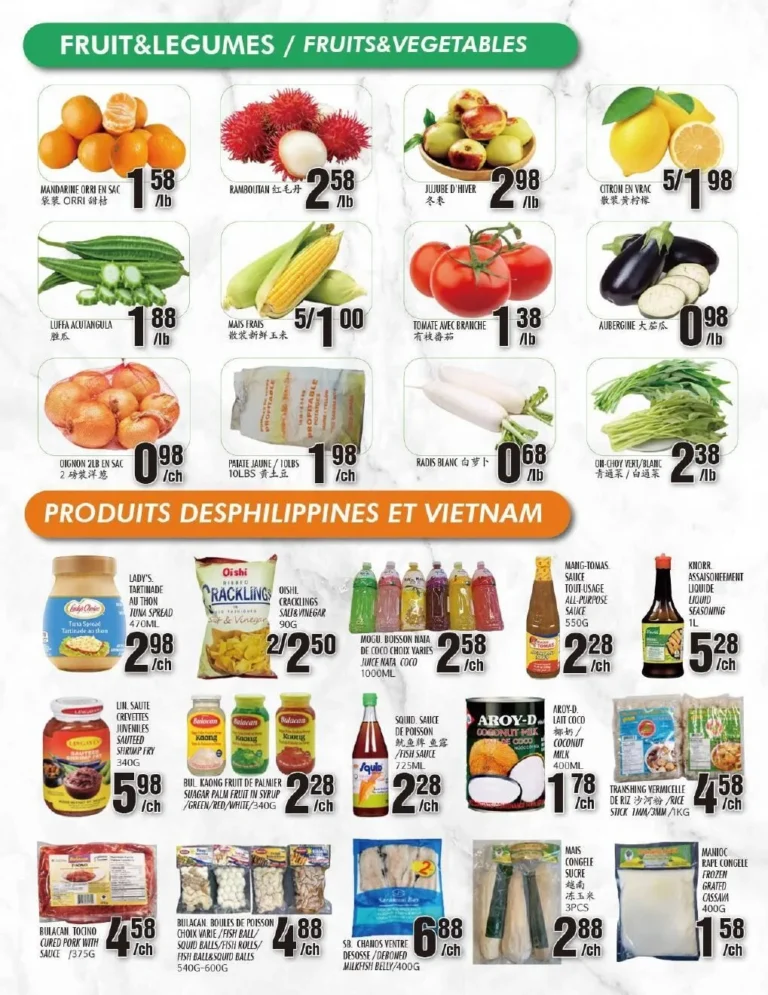 Page 2 de la circulaire Marché Newon Jean-Talon