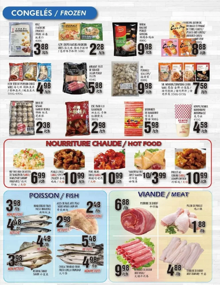 Page 3 de la circulaire Marché Newon Jean-Talon