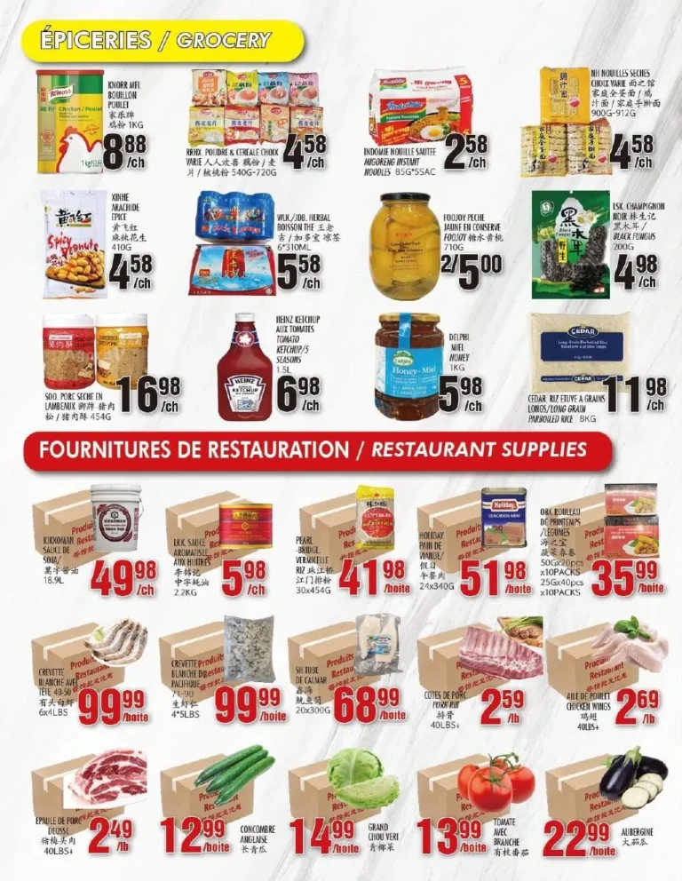 Page 4 de la circulaire Marché Newon Jean-Talon