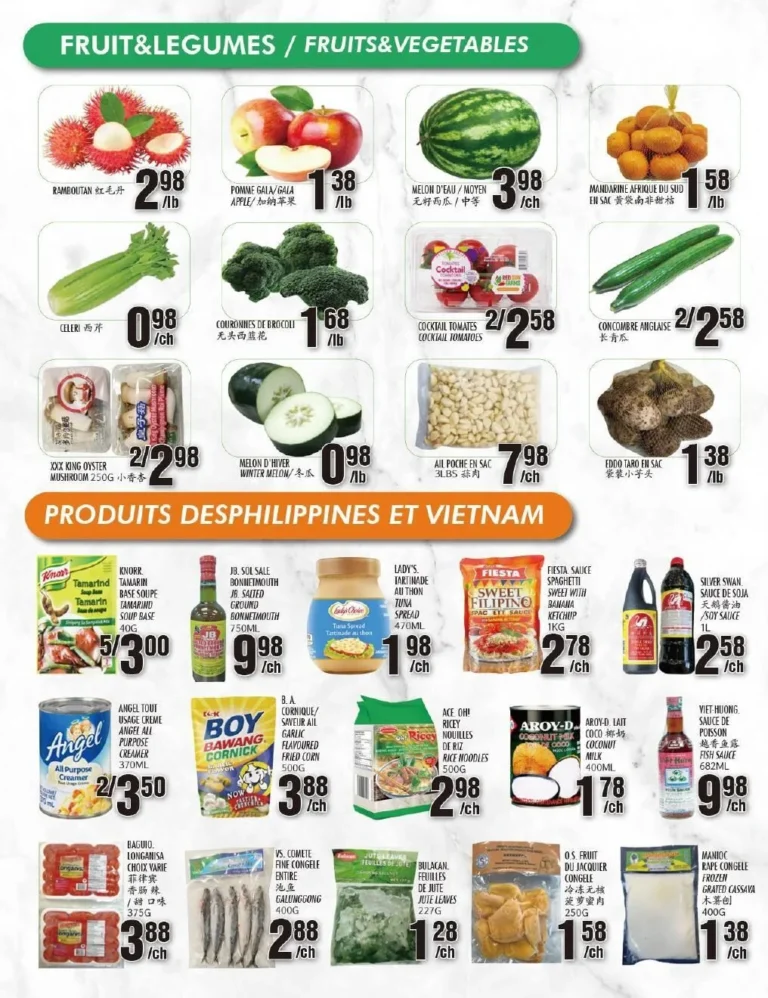 Page 2 de la circulaire Marché Newon Jean-Talon