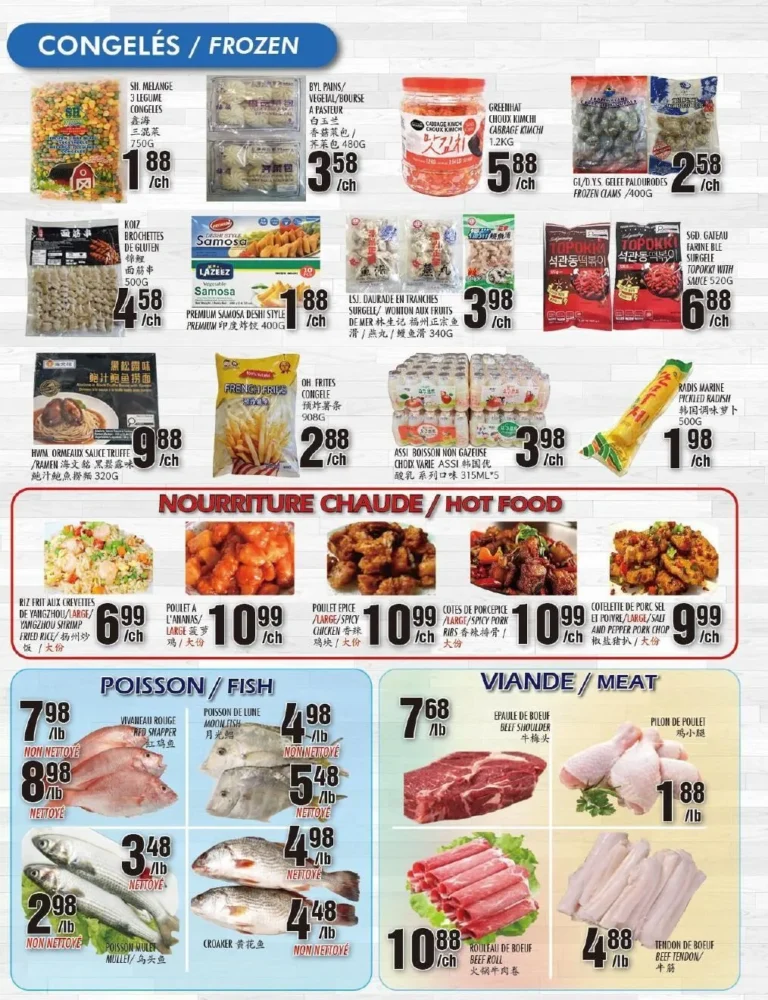 Page 3 de la circulaire Marché Newon Jean-Talon