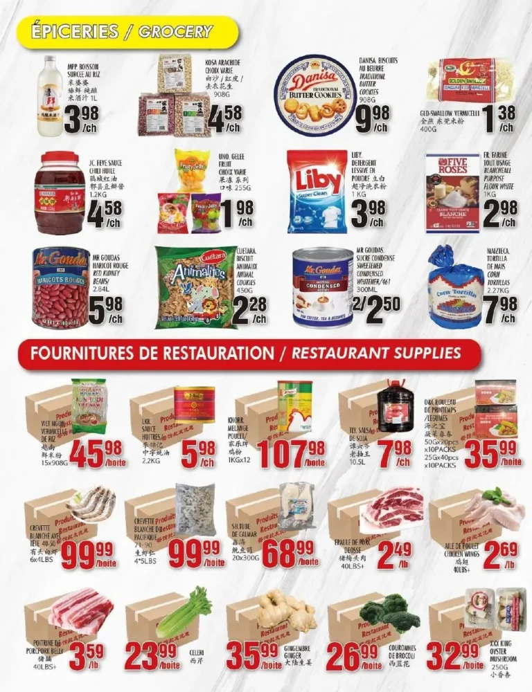 Page 4 de la circulaire Marché Newon Jean-Talon