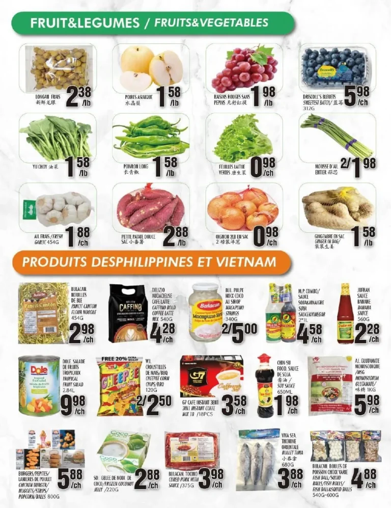 Page 2 de la circulaire Marché Newon Jean-Talon