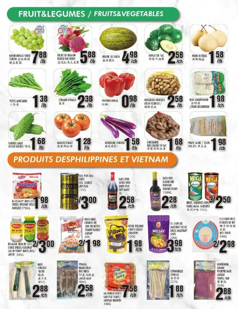 Page 2 de la circulaire Marché Newon Jean-Talon