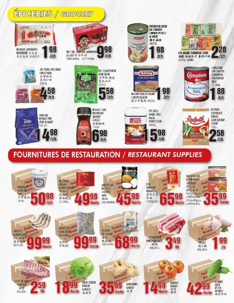 Page 4 de la circulaire Marché Newon Jean-Talon