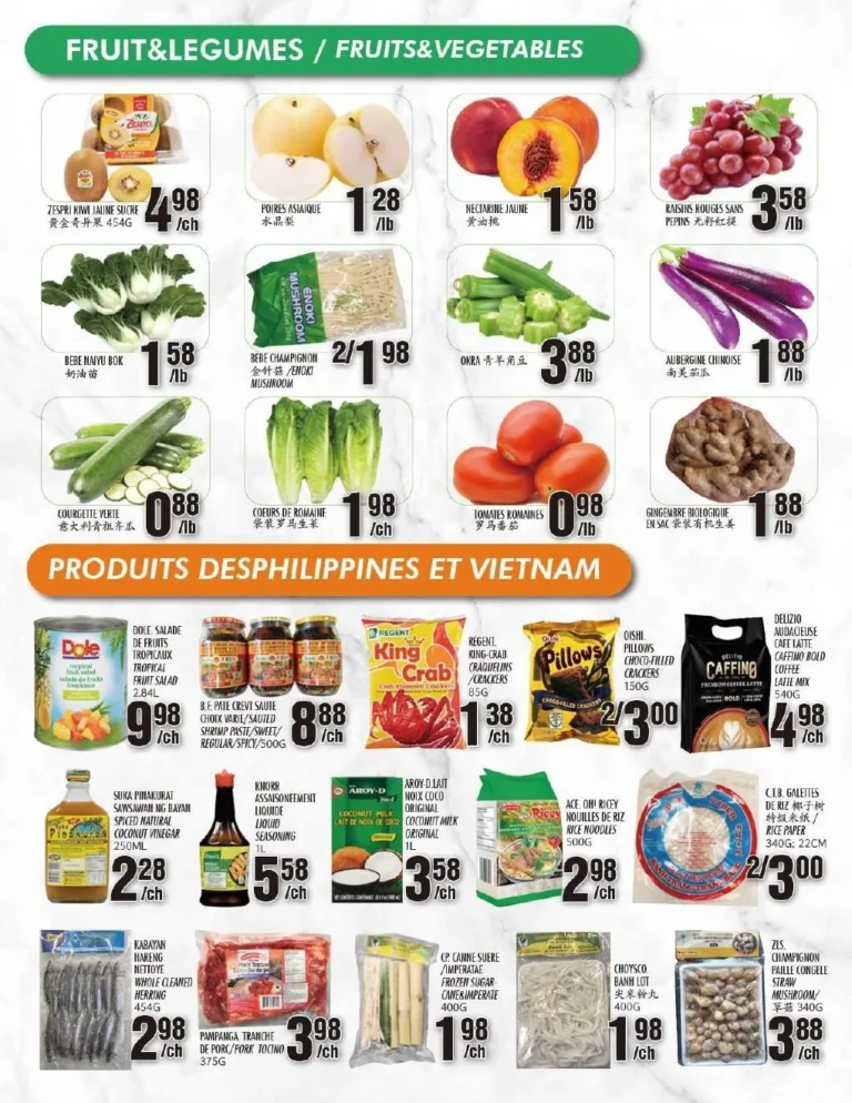 Page 2 de la circulaire Marché Newon Jean-Talon