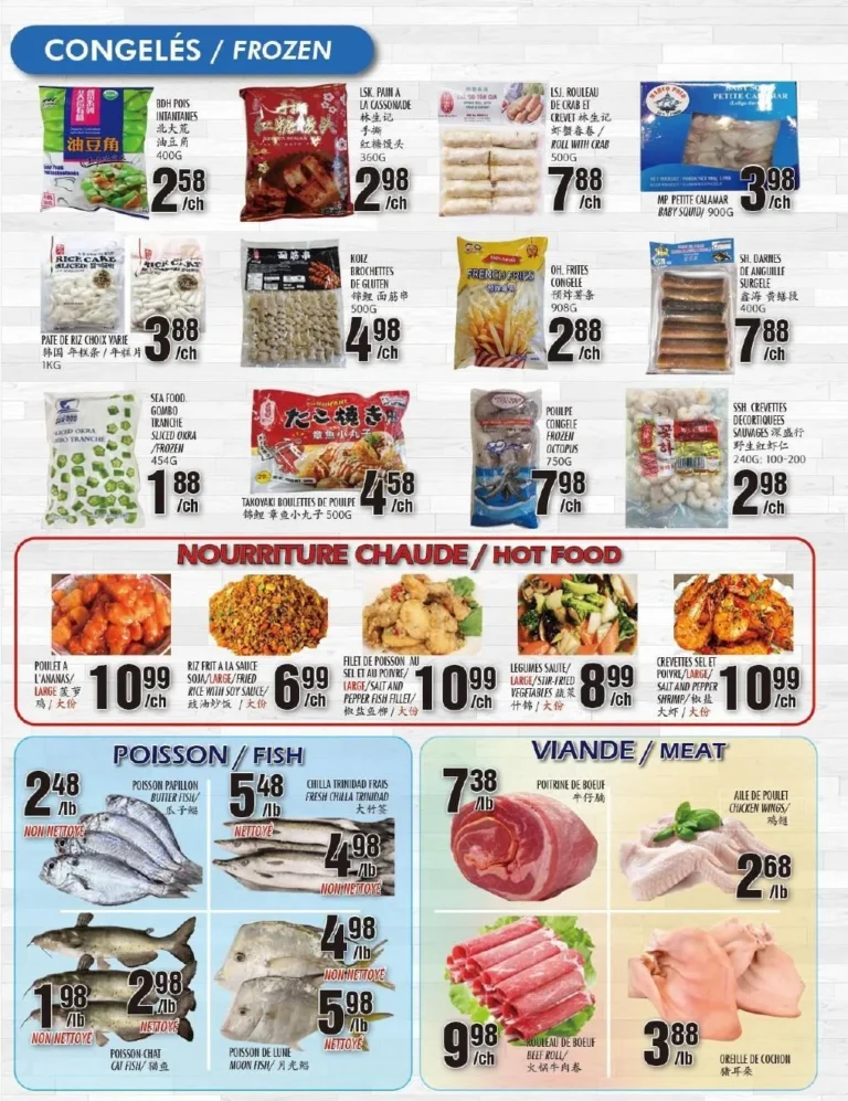 Page 3 de la circulaire Marché Newon Jean-Talon