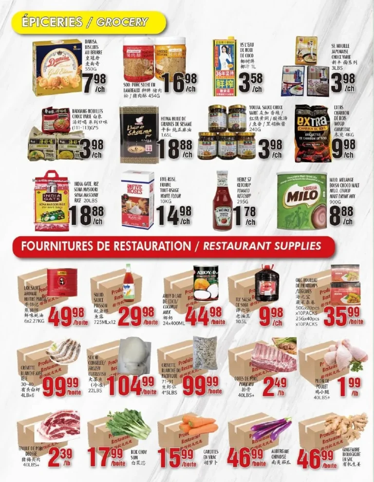 Page 4 de la circulaire Marché Newon Jean-Talon