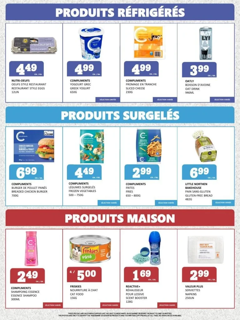 Page 3 de la circulaire Marché Nuvo