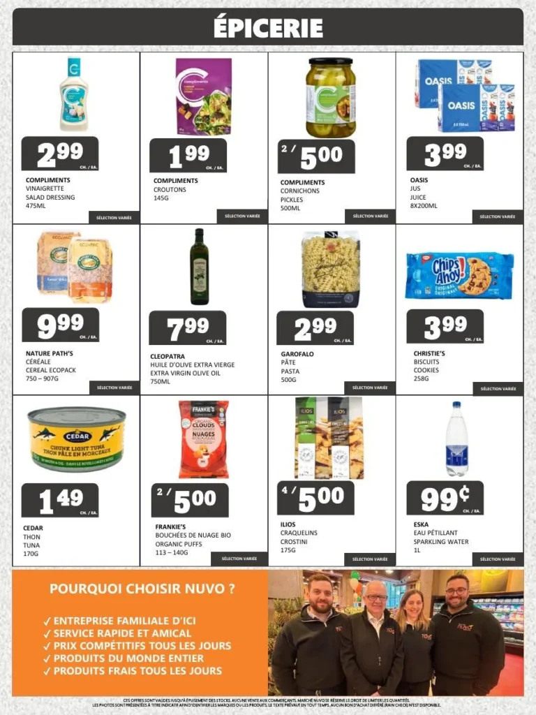 Page 2 de la circulaire Marché Nuvo