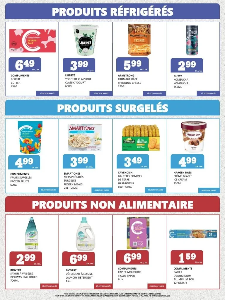 Page 3 de la circulaire Marché Nuvo