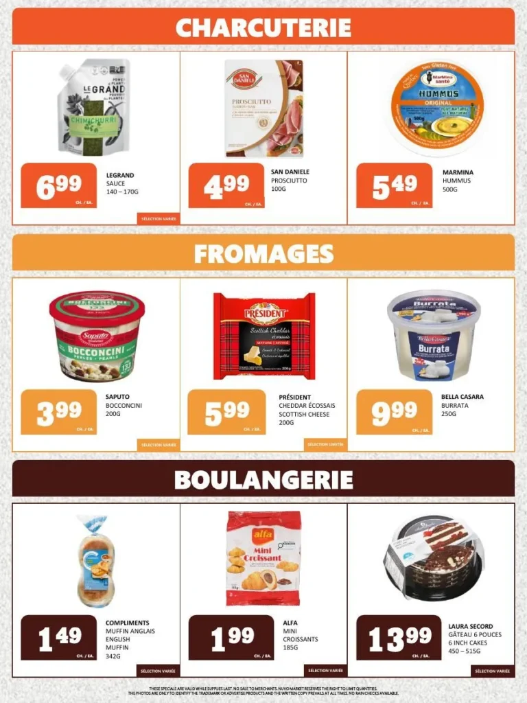 Page 5 de la circulaire Marché Nuvo