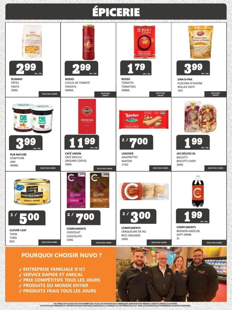 Page 2 de la circulaire Marché Nuvo