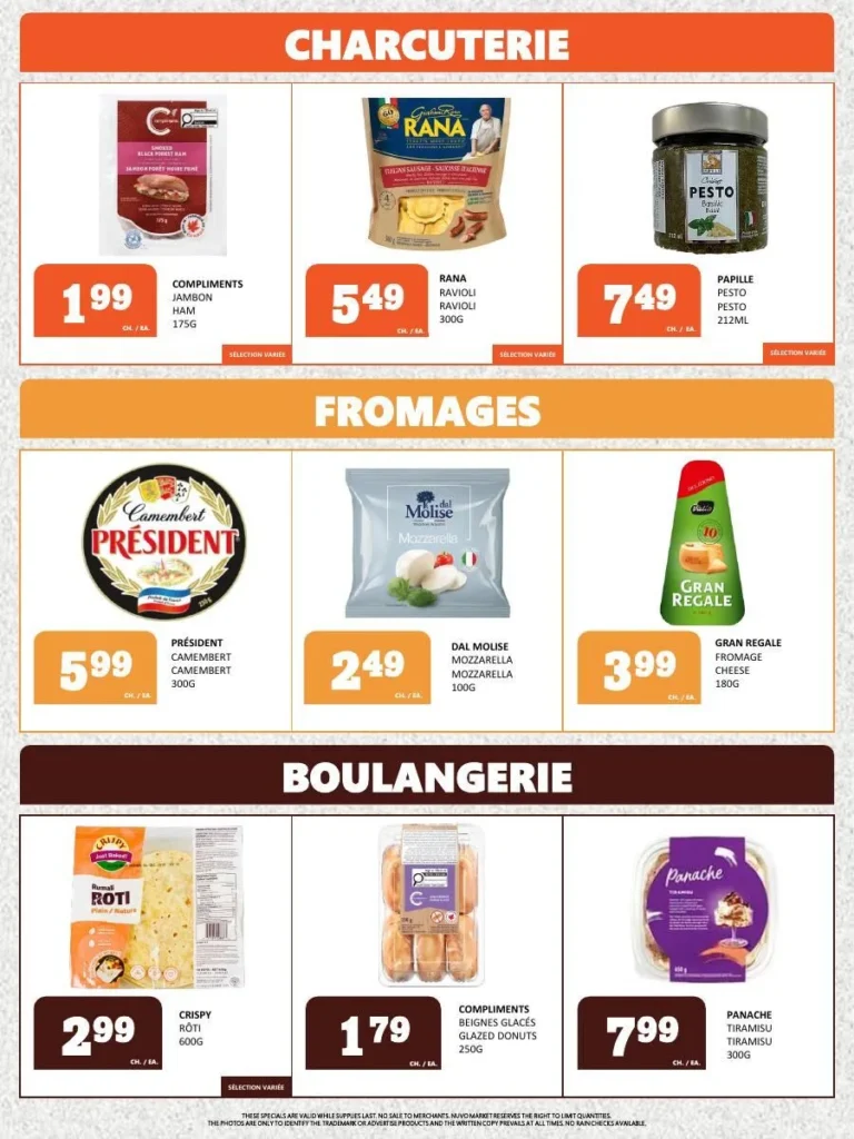 Page 5 de la circulaire Marché Nuvo