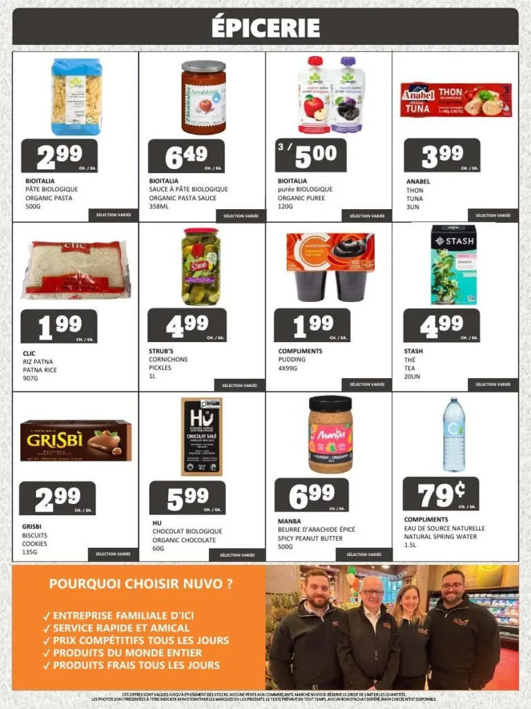 Page 2 de la circulaire Marché Nuvo