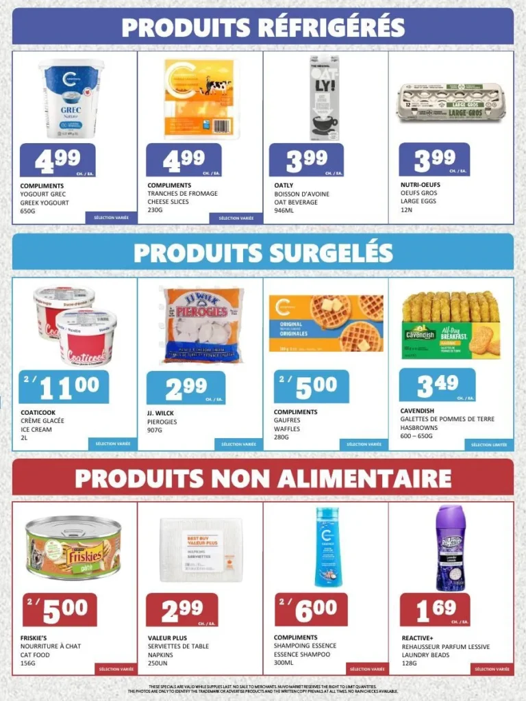 Page 3 de la circulaire Marché Nuvo