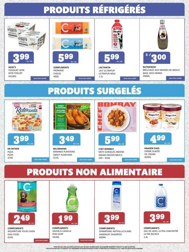 Page 3 de la circulaire Marché Nuvo