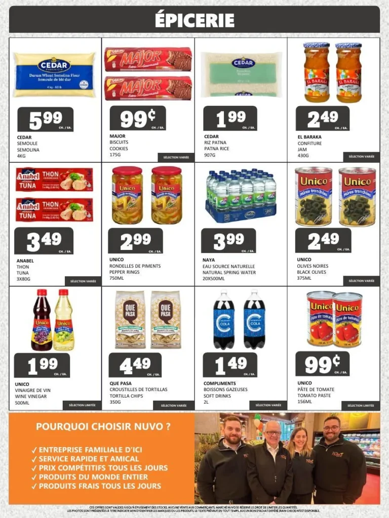 Page 2 de la circulaire Marché Nuvo