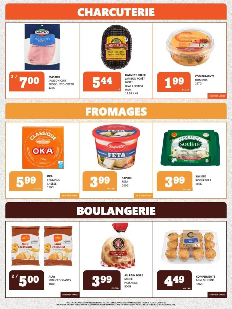 Page 5 de la circulaire Marché Nuvo