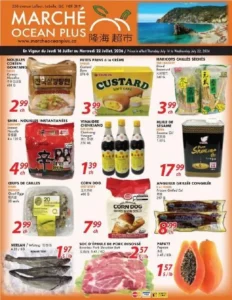Page 1 de la circulaire Marché Ocean Plus