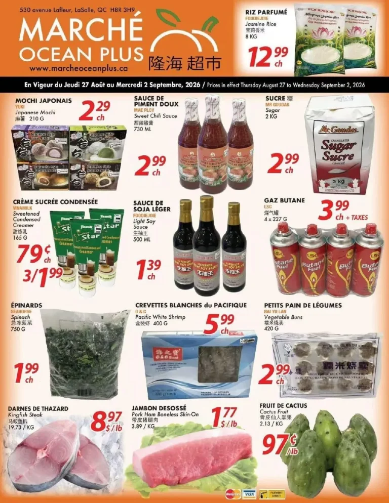Page 1 de la circulaire Marché Ocean Plus