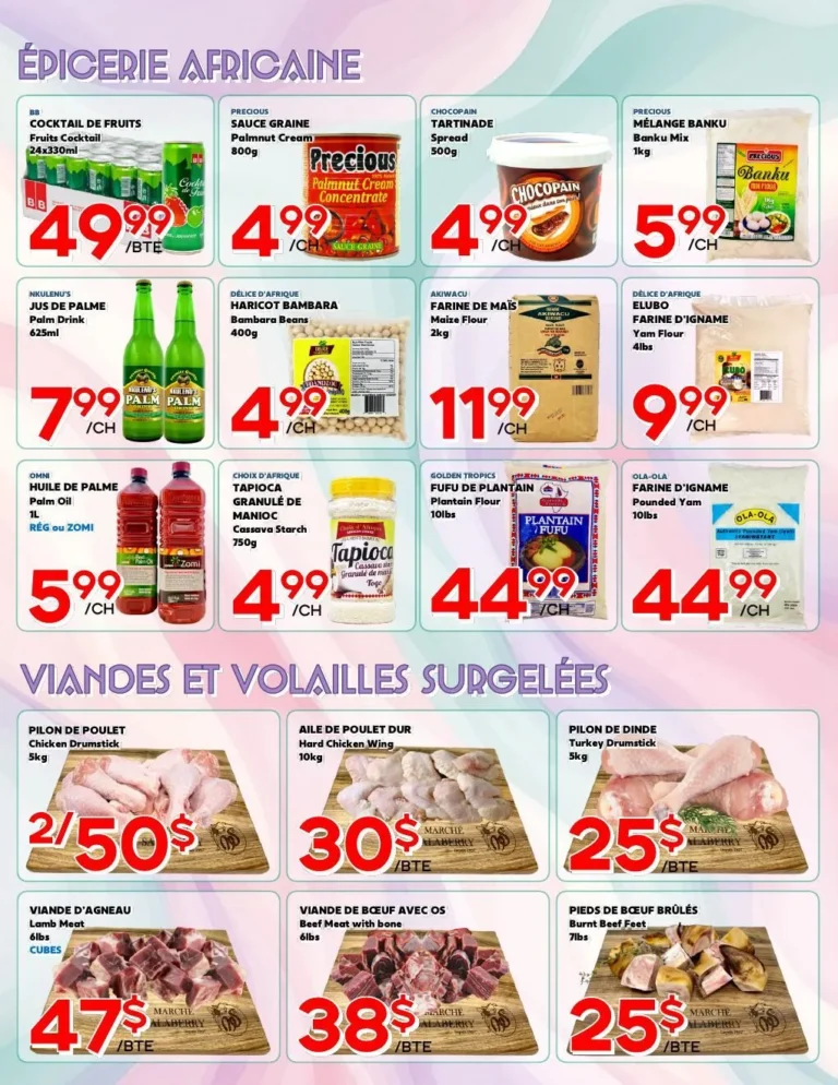 Page 3 de la circulaire Marché Salaberry