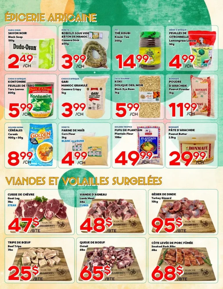 Page 3 de la circulaire Marché Salaberry