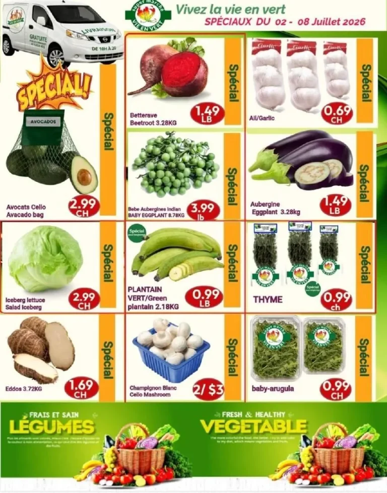 Page 2 de la circulaire Marché Vie En Vert