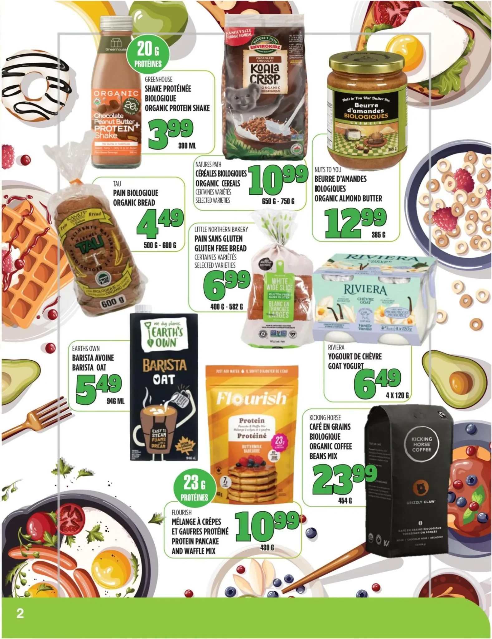 Page 2 de la circulaire Marchés TAU