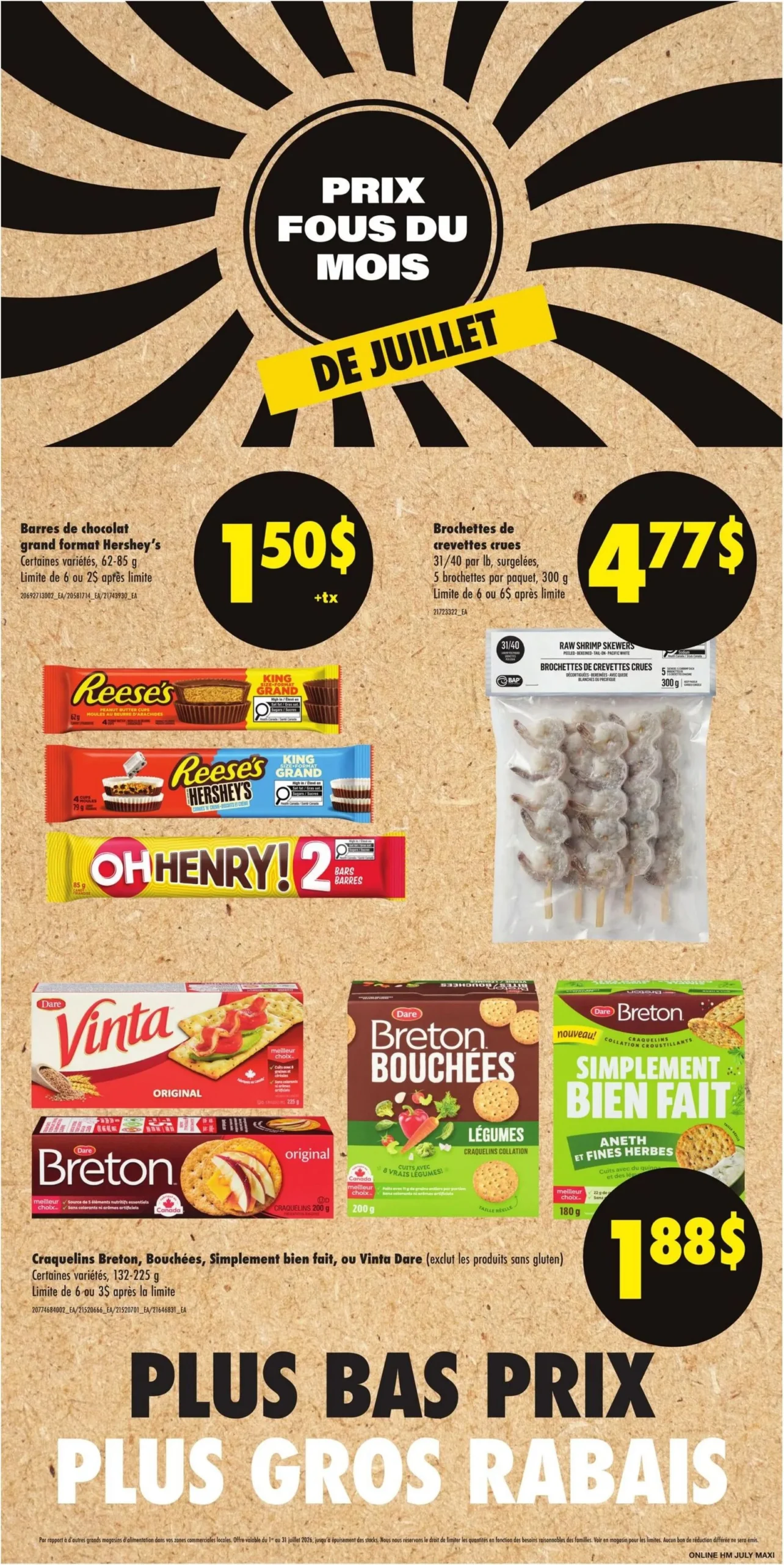 Page 3 de la circulaire Maxi