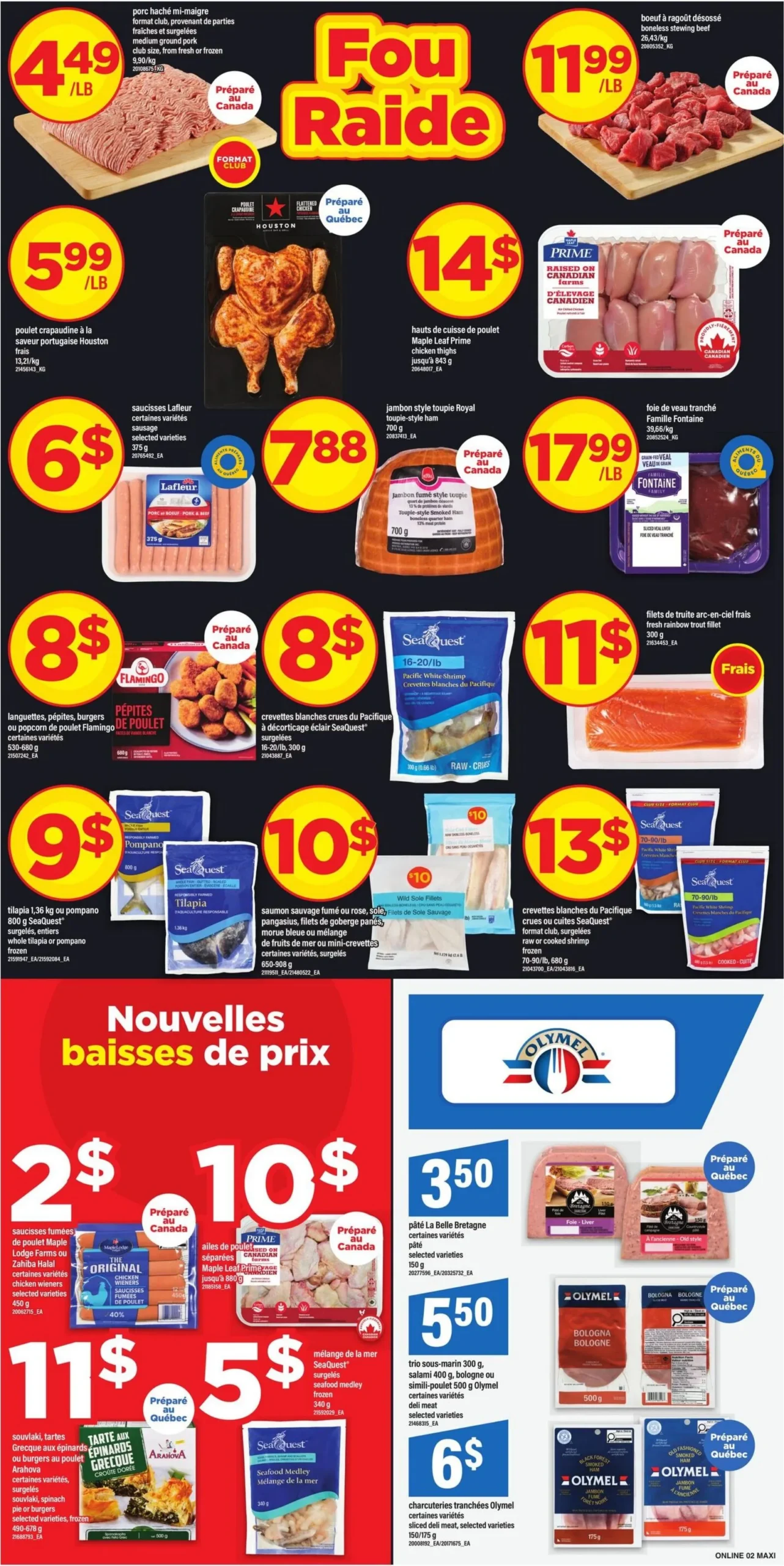 Page 4 de la circulaire Maxi