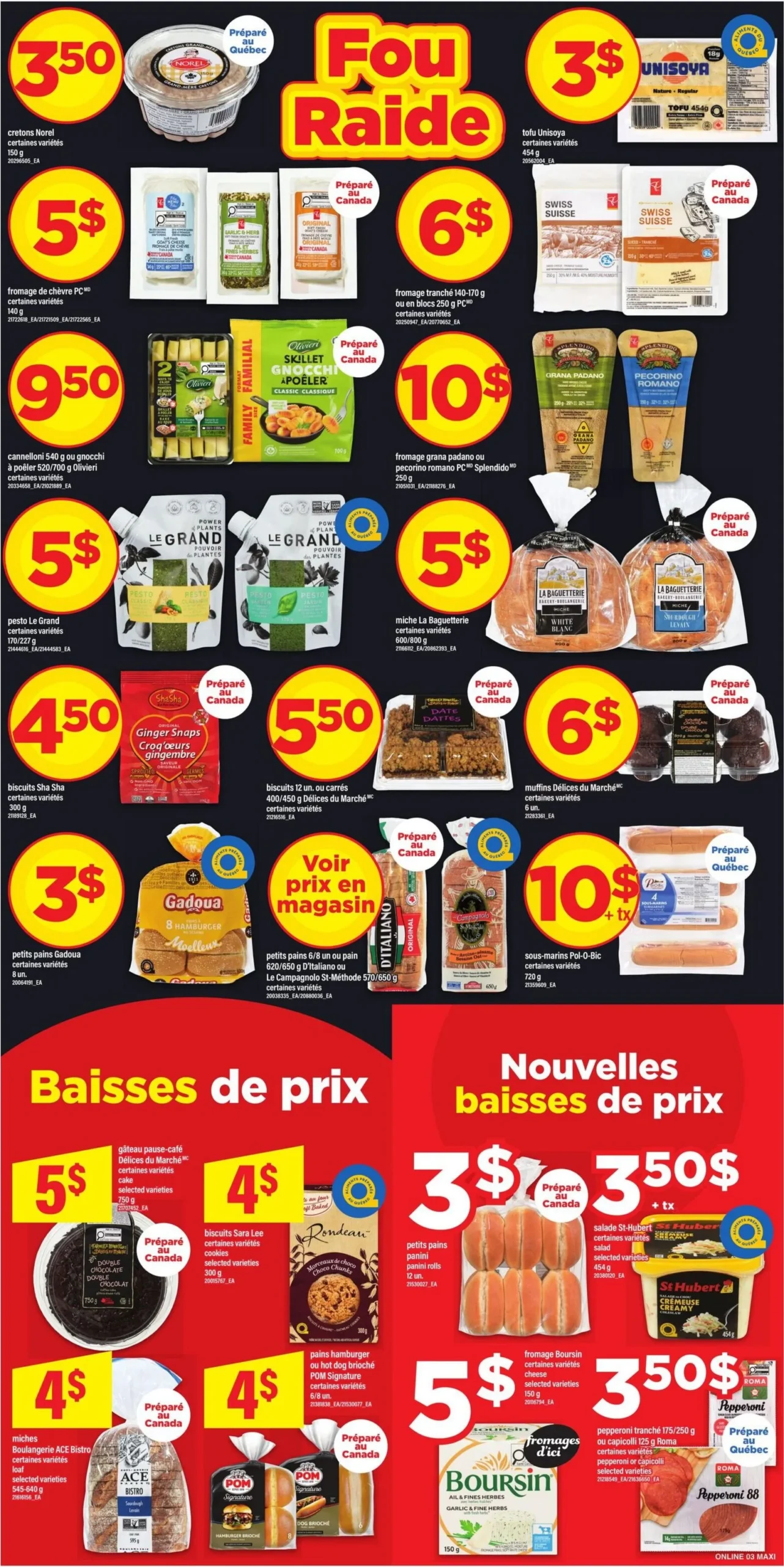 Page 5 de la circulaire Maxi