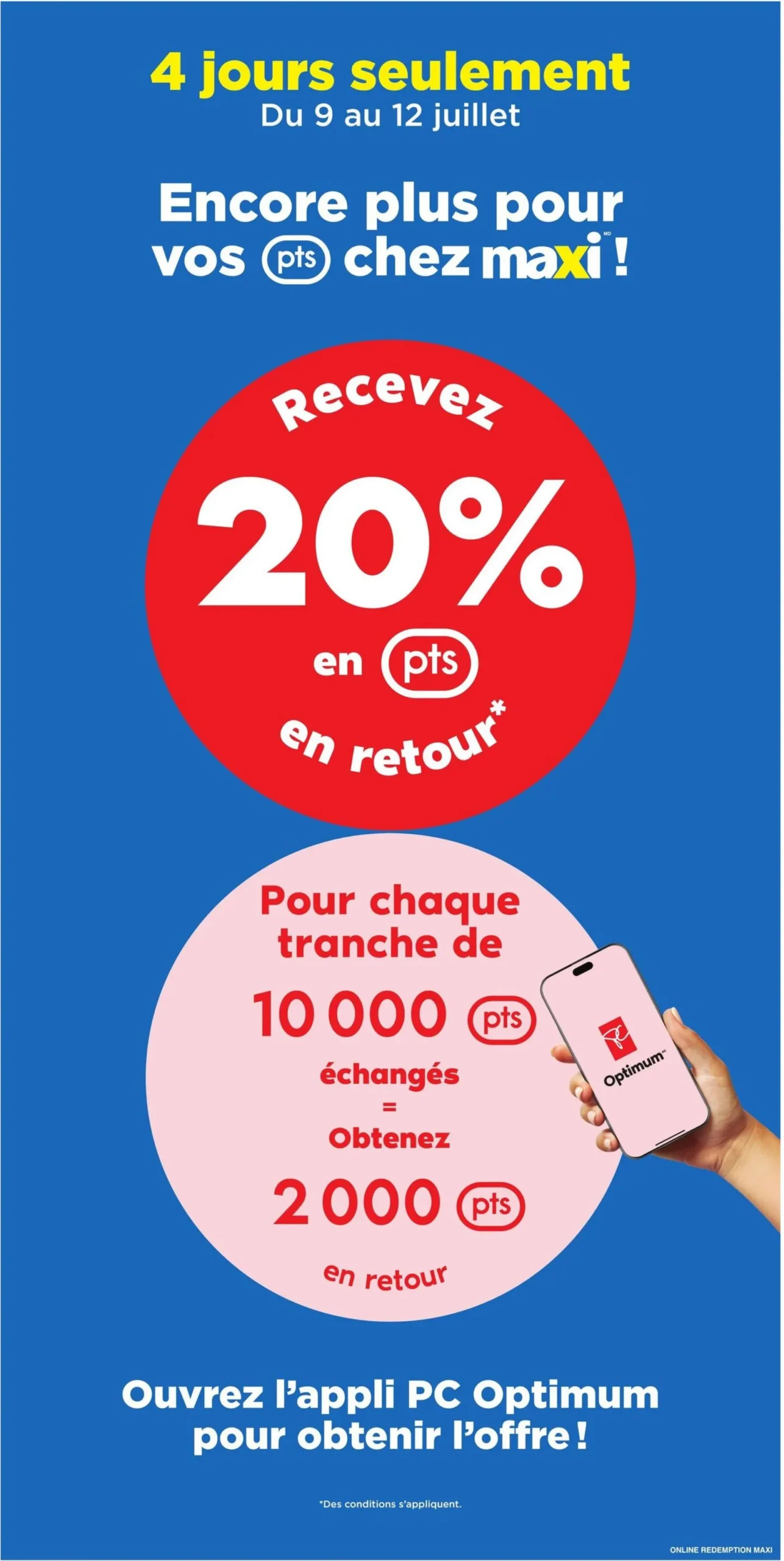 Page 3 de la circulaire Maxi