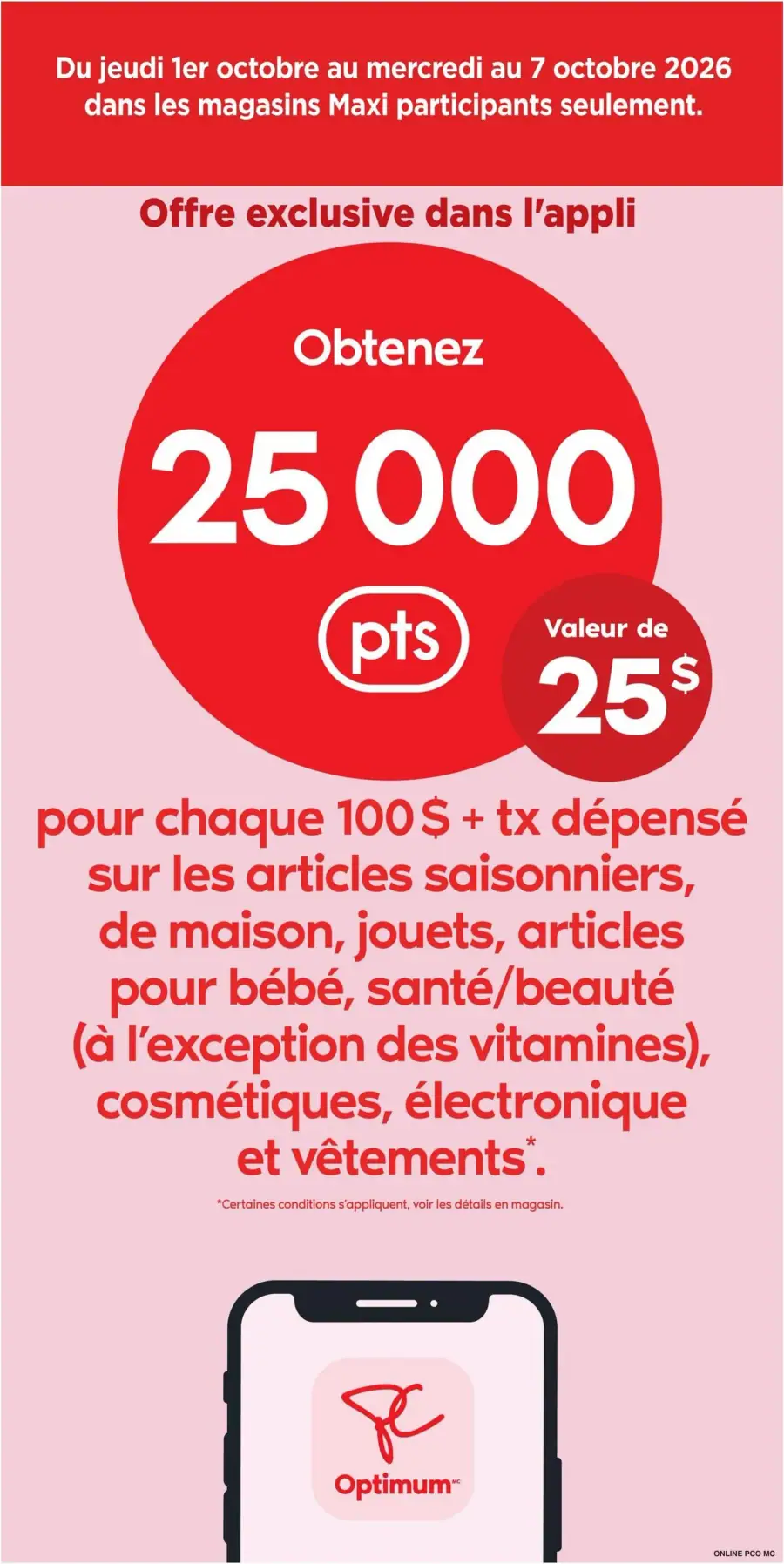 Page 4 de la circulaire Maxi