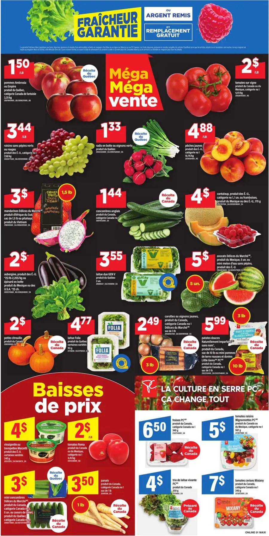 Page 6 de la circulaire Maxi