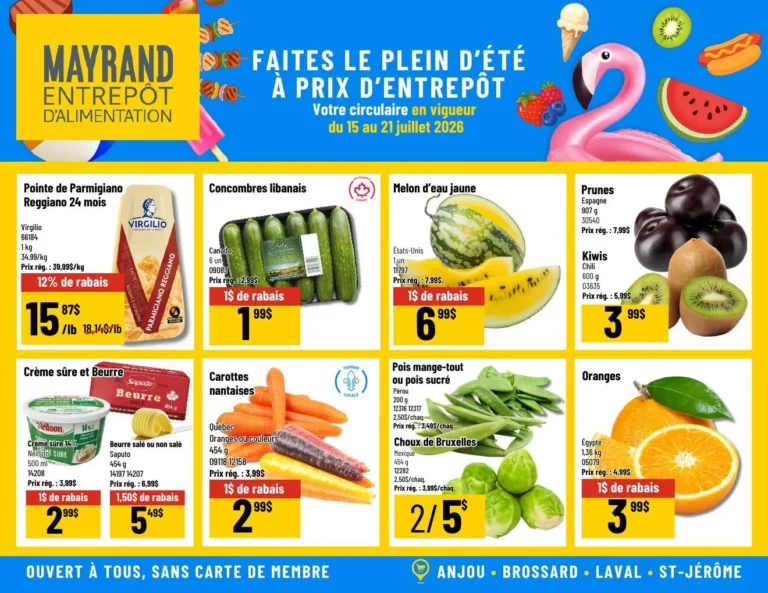 Page 3 de la circulaire Mayrand