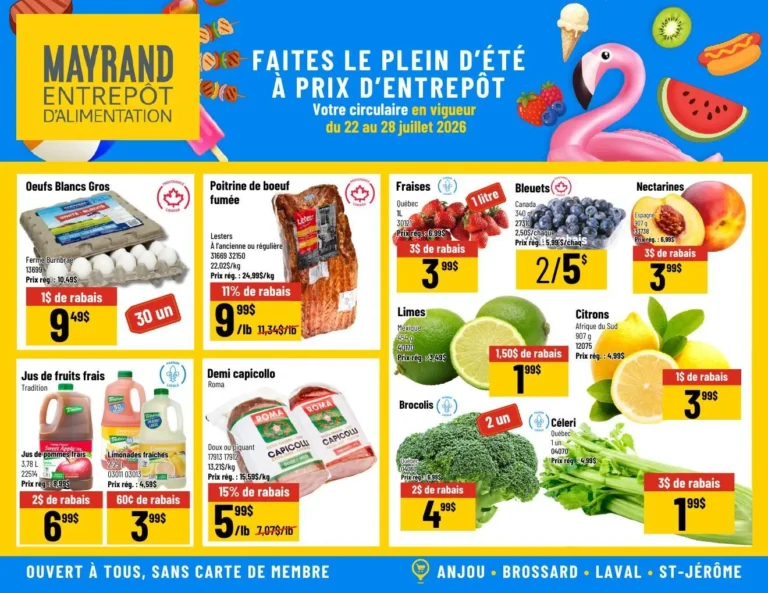 Page 3 de la circulaire Mayrand