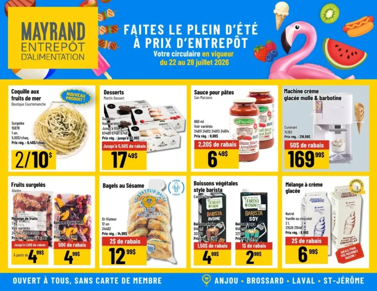 Page 4 de la circulaire Mayrand