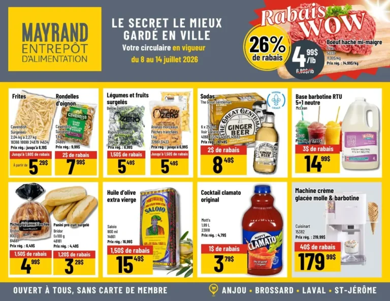 Page 4 de la circulaire Mayrand